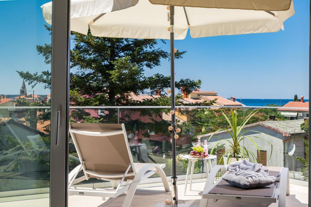 Villa Elena Deluxe Mit Whirlpool Und Beheiztem Pool Am Meer Und Wunderschoenen Blick Auf Die Brijuni Inseln Fažana Extérieur photo