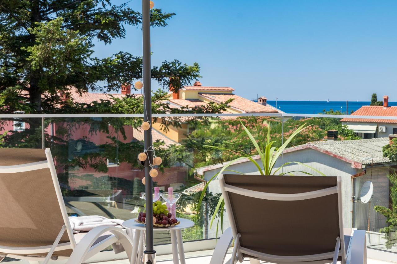 Villa Elena Deluxe Mit Whirlpool Und Beheiztem Pool Am Meer Und Wunderschoenen Blick Auf Die Brijuni Inseln Fažana Extérieur photo